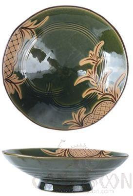 Weave Pineapple Flower Tall Trumpet Bowl, 23.8*7cm, 900ML