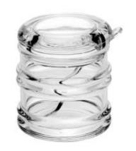 Jd Series-Transparent Sugar / Chili Pot D7.5*H8cm