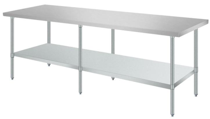Two Tier Worktable 60x213x86cm