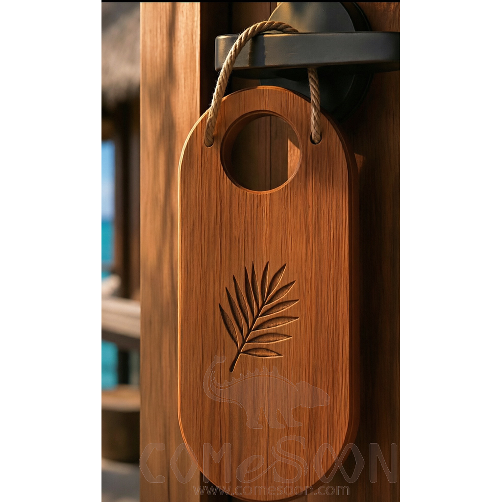 Wooden Door Knob Hanger