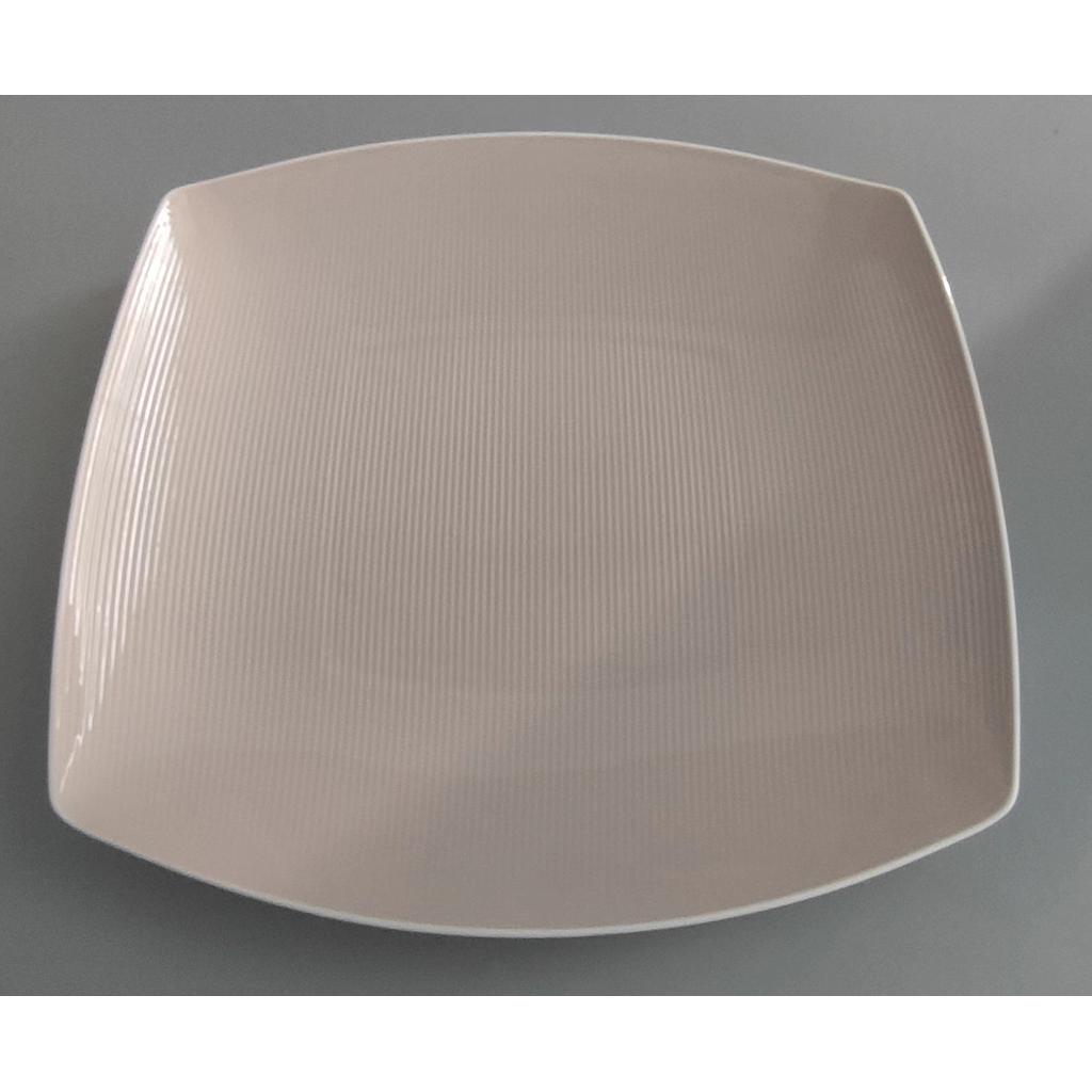 G161 Series 16 "deep Square Plate-Pink