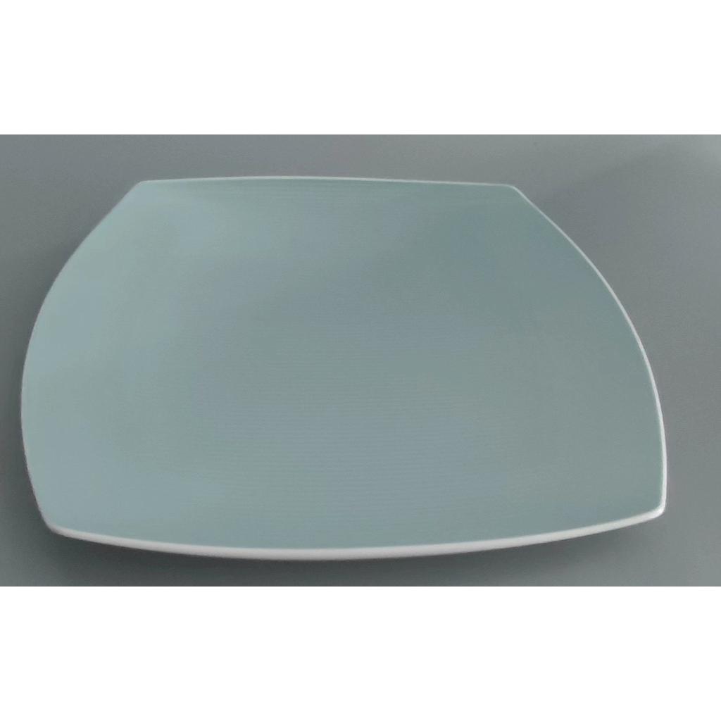 G161 Series 14" Square Plate - Blue
