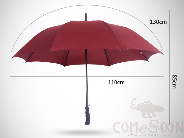 Umbrella, D110cm*8k, Wine Red product image