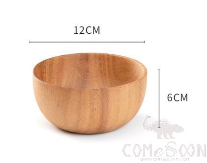 Wooden Bowl Φ12*H6cm