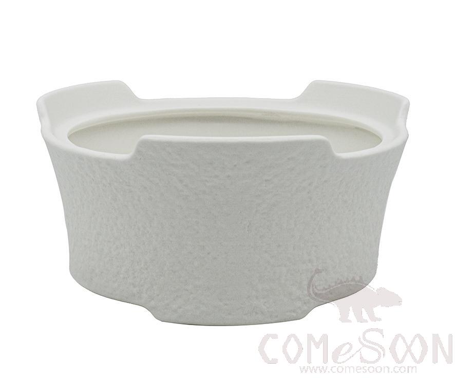 20118 Series 6.8" Hearth - Matt White