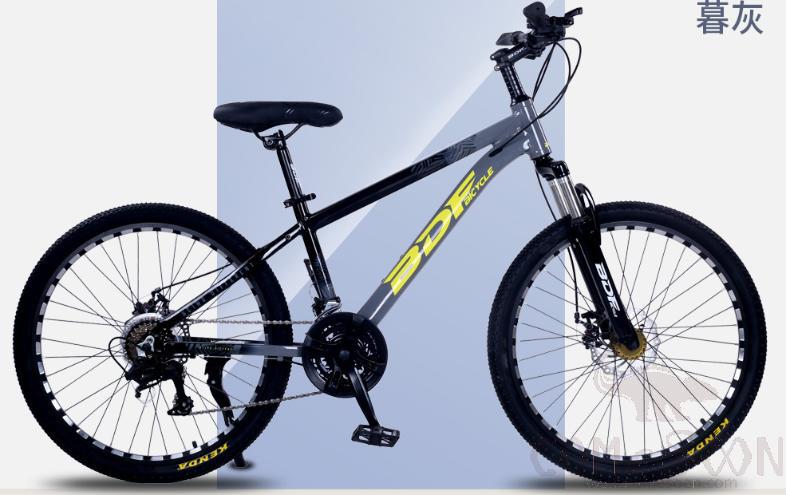 24" Aluminium Bicycle, Twilight Grey