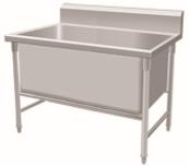 Single Sink Worktable 950*760*800+ 150mm