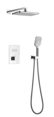 Hidden shower brass