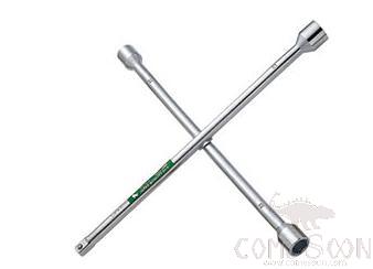 Cross Socket Wrench 17-19-21-1/2", Cr-v Chrome Vanadium Steel