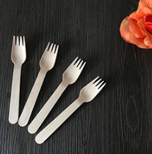 160mm Wooden Fork+ Branded Logo 5000pcs