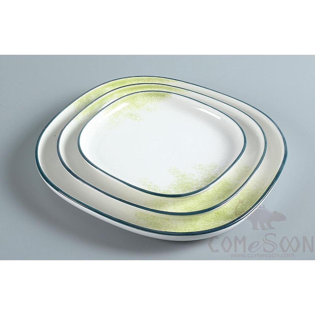 Wadding Series 9" Simplified Square Plate
