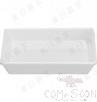 6" Square Plate, White, Mf, 152.3*152.3*23.9mm product image