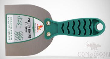3putty Knife, Stainless Steel+ Plastic Handle