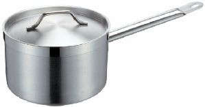 Sauce Pot (04)High Body Pot W/compound Bottom 200*120 Milk Pot Single Handle product image