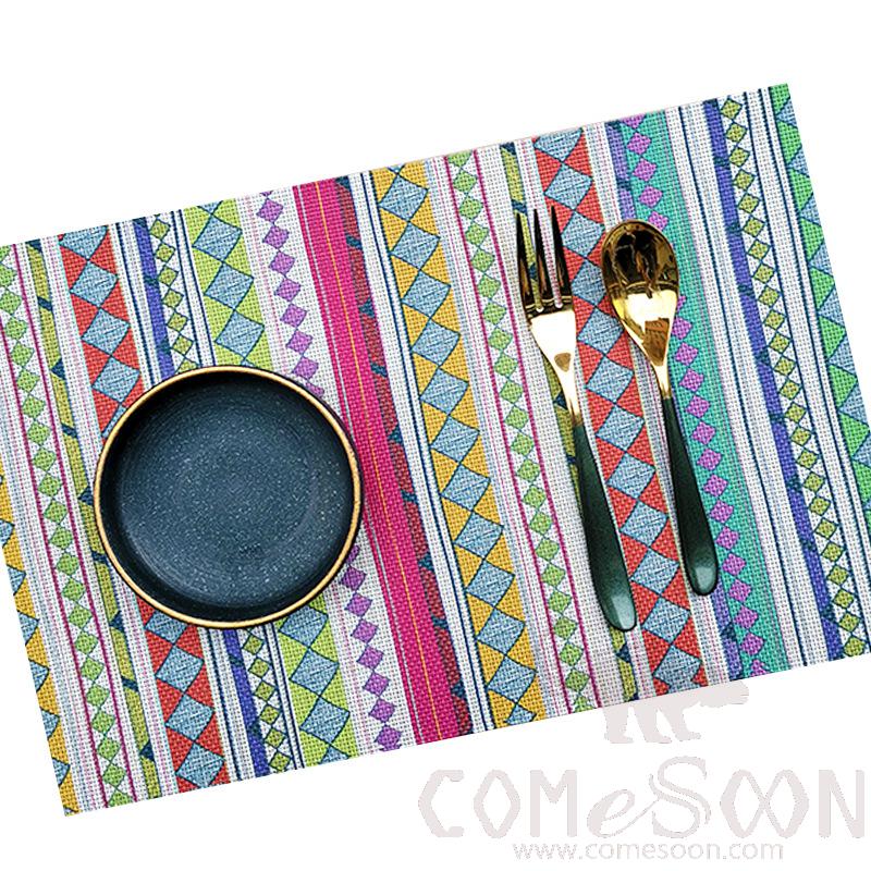 012.table Mat, 70% PVC+ L30*W45*W30cm