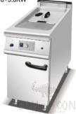 Gas 1-Tank Fryer with Cabinet, Dimension:l350*W750*H920mm, Capacity:20+ —2l