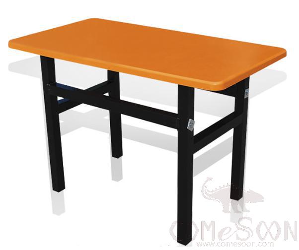 Frp Canteen Table-110*60*75cm, Plastics and Steel
