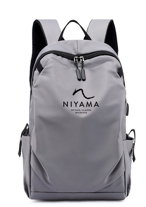 Back Pack with 1 Color Logo