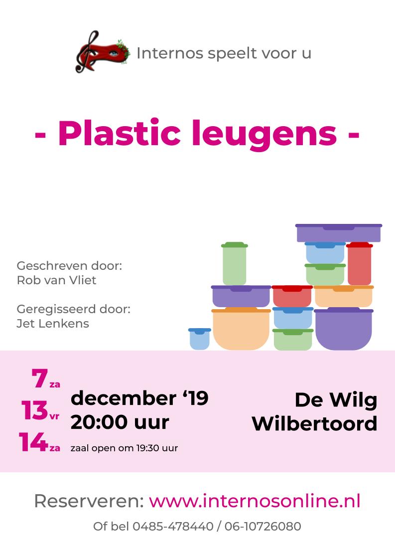 Plastic leugens poster