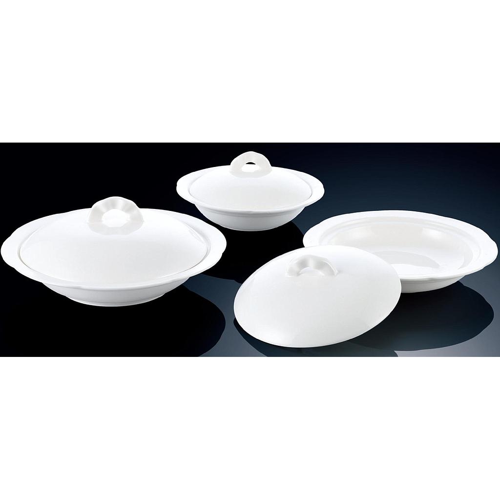 Yy Series- Mustard Bowl with Cover 7"