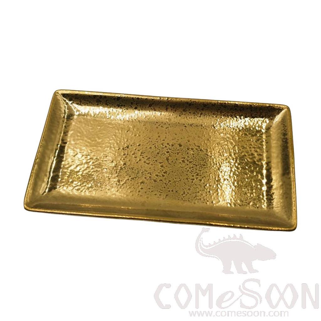 Gold-Plating 8" New Rectangular Plate