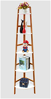 Triangle Five-Story Corner Frame