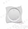 7″ Phoenix Tail Plate (Moq 50 Pieces), White, Mf, 181*181*26mm