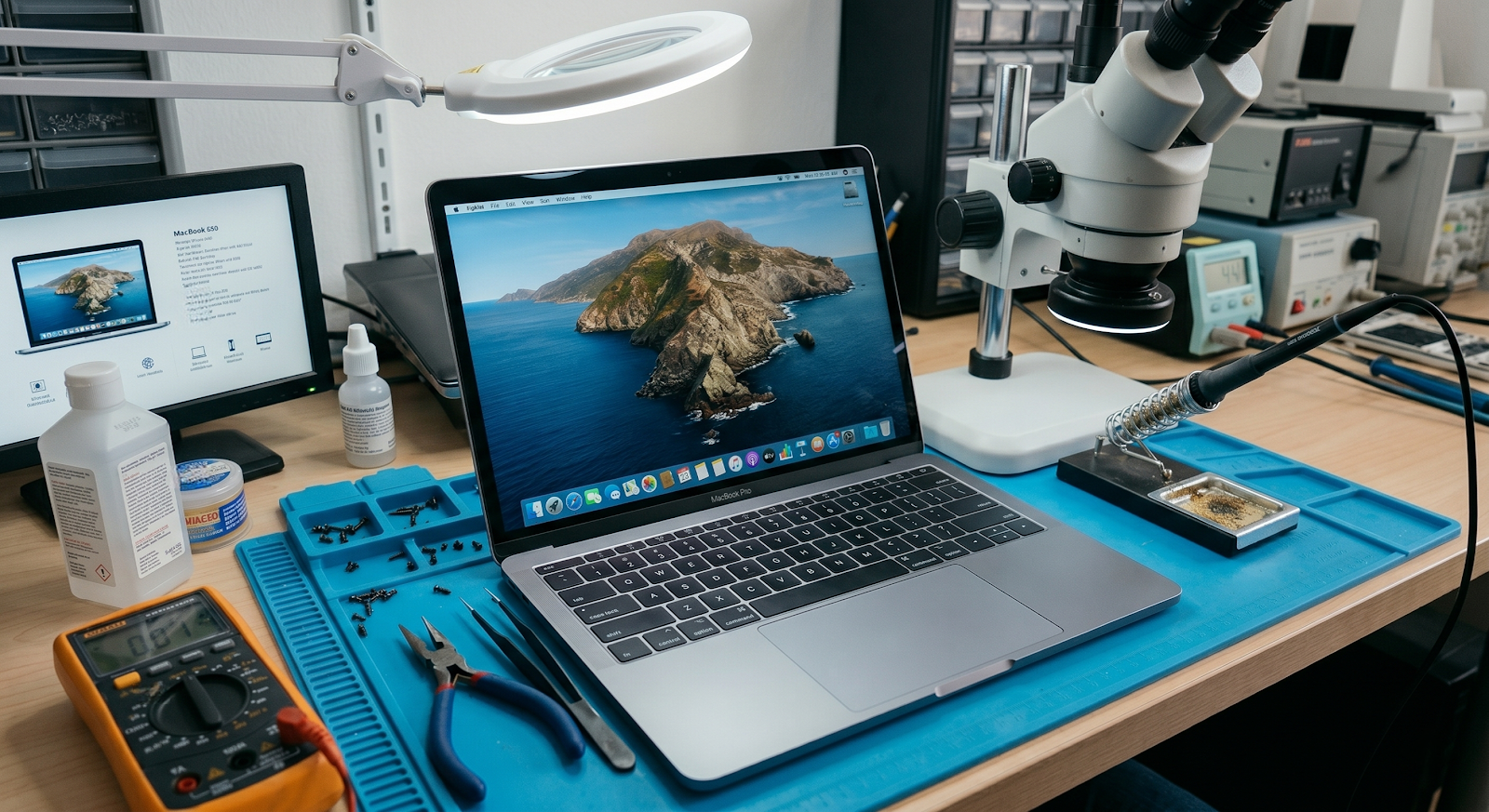 MacBook pulih 100%