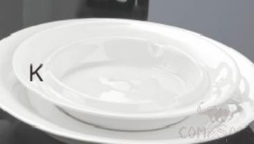 Kngmi Bonechina Series Ashtray 4.8"