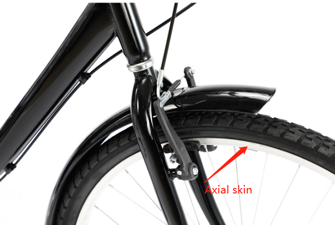 Front Wheel Shaft Skin, Aluminum Material