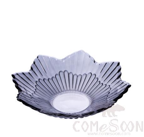 Blinkmax Smoke Gray 306mm Eight Star Fruit Bowl