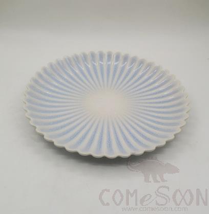 Blue Gradient Series 8" Daisy Plate, Ø20*H2.2 cm