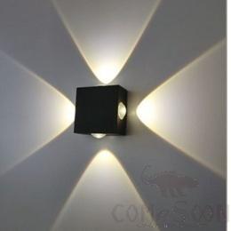 Waterproof Wall Light-4w, 3000/4000/6000k, 80*80*35mm product image