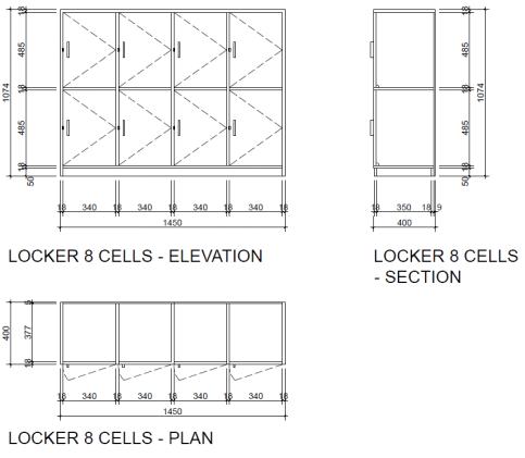Locker-8 Cells