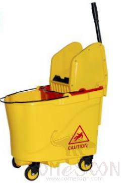 Down-Press Double Mop Wringer Trolley product image