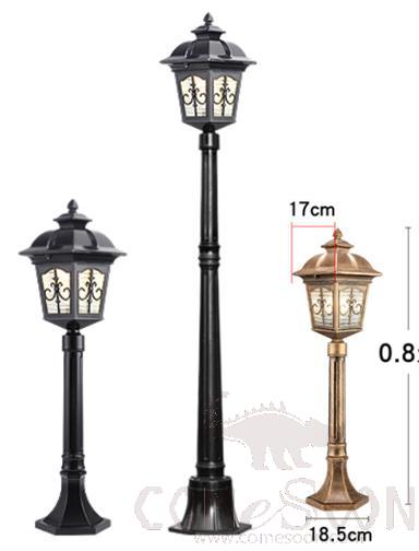 Pillar Lights, H210 cm