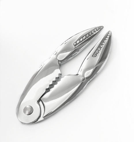 Crab Tong, Zinc Alloy, L135*W53*H10mm