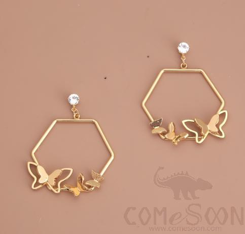 Earring / Dangler / Eardrop / Jewelry Ne931