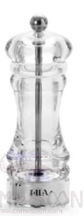 12 Series 6"pepper and Salt Mill Ss Nature Color