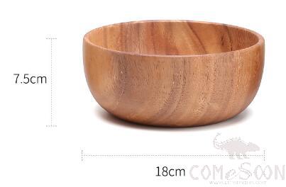 Wooden Bowl, Φ18*H7.5cm