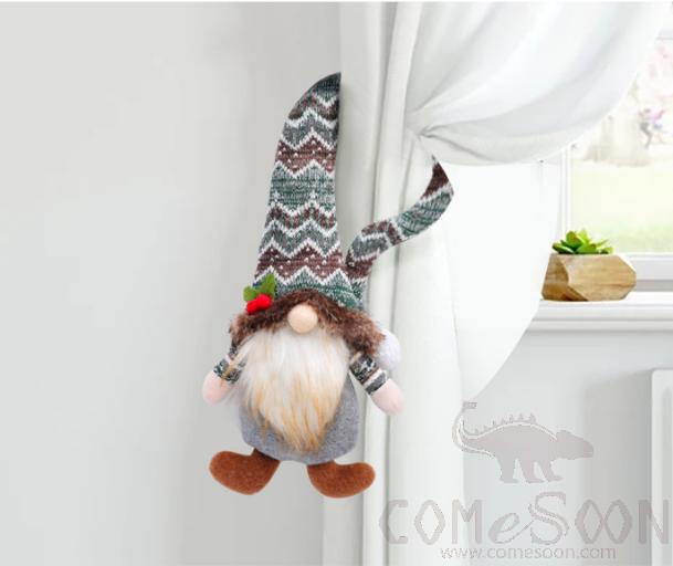 Men's Christmas Curtain Buckle