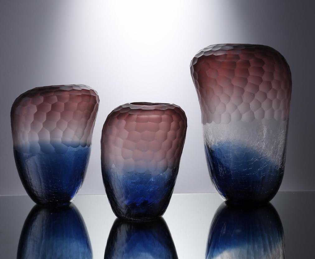 Glass Decorations/glass Vase D18*H22cm