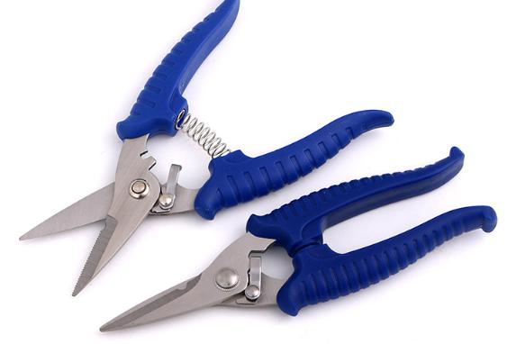 Sawtooth Electronic Shear 7", 3cr13 Steel+ PVC