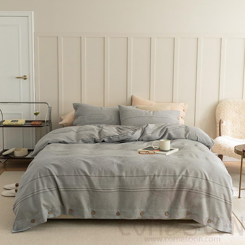 Bed Linens, Cotton, 4 Piece Set(for W150 cm Bed)