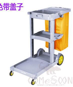 Multifunctional Cleaning Cart, Plastic+ Oxford Waterproof Fabric