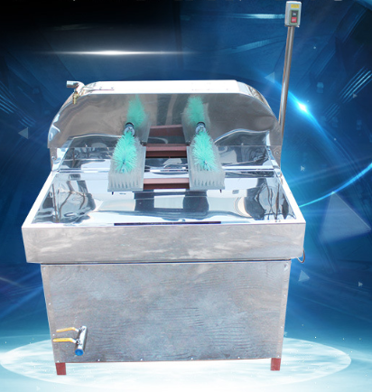 Semi-Automatic Bottle Brushing Machine, 850*600*950mm, 0.55kw,