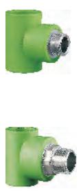 Male Tee-Green DN 32 x 1 "