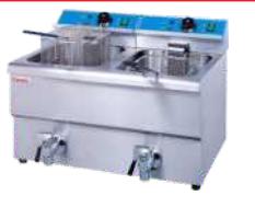 Electric 2-Tank Fryer 580×485×410mm product image