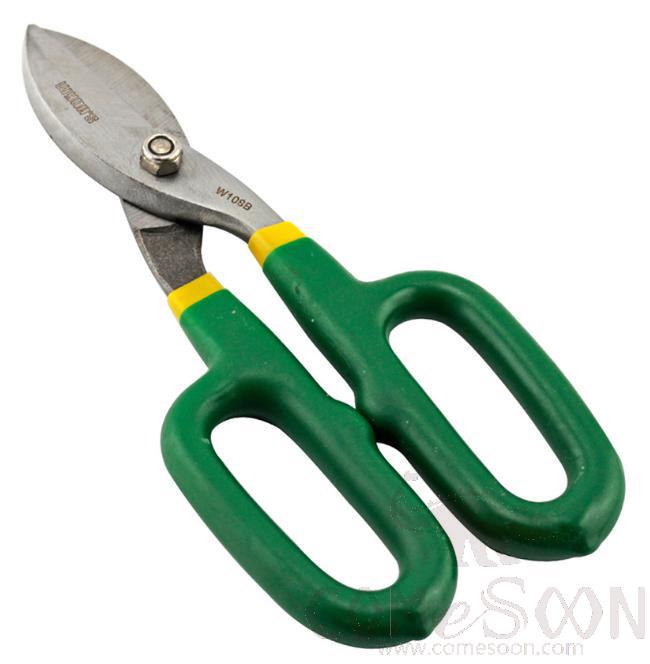 Tin Cutter 12, High Carbon Steel+ Rubberized Handle