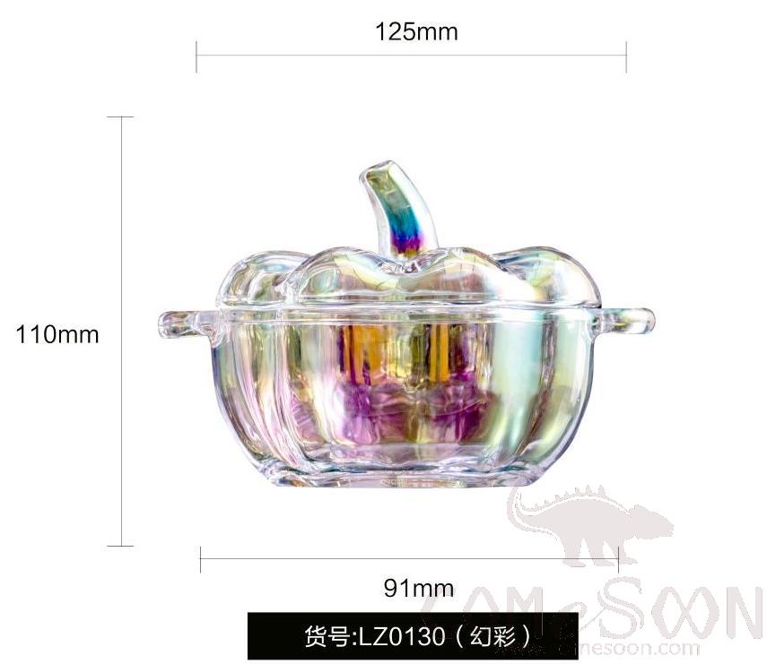 Blinkmax Colorful 12.5cm Pumpkin Bowl